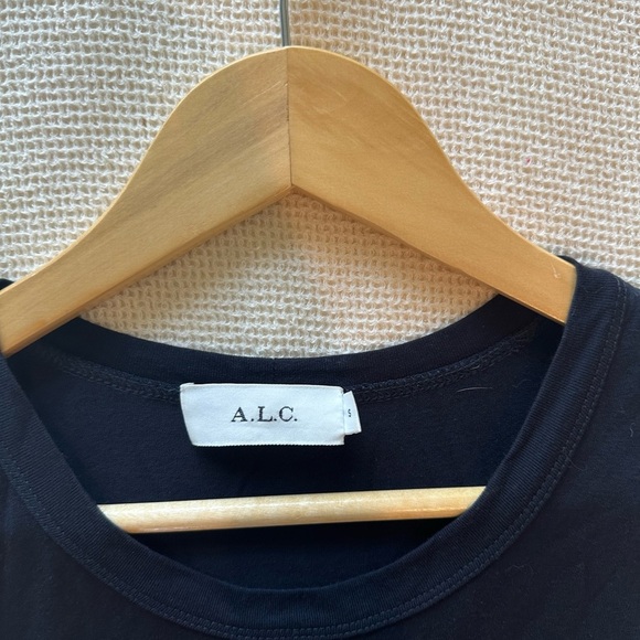 A.L.C. Classic Black Midi Dress - Picture 5 of 6